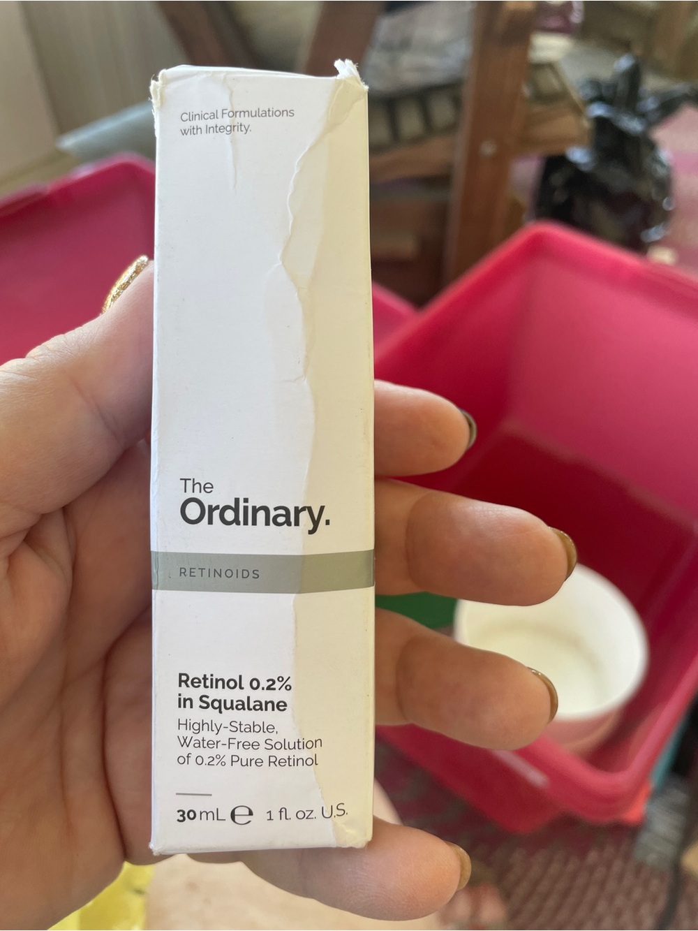 The Ordinary Retinol 0.2% in Squalane — White with Sage Accent